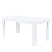 Yorki Standard étkezőasztal 160x90 cm fehér bútor