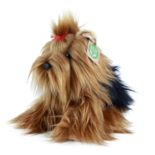 Yorkshire Terrier plüss kutya ülő 23 cm környezetbarát plüssfigura