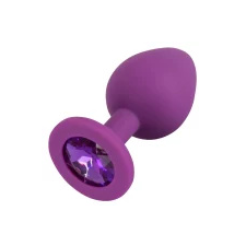 YOU2TOYS Colorful JOY - szilikon fenékdugó (közepes) síkosító