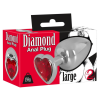 YOU2TOYS Diamond - 159g-os alumínium anál dildó (ezüst-piros)
