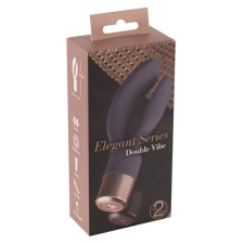 YOU2TOYS Elegant Double - akkus, csiklókaros vibrátor (sötét vibrátorok