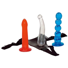 YOU2TOYS - Felcsatolható dildó szett! - színes felcsatolható eszközök