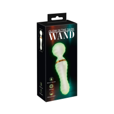 YOU2TOYS Glow in the dark - fluoreszkáló masszírozó vibrátor (fehér) vibrátorok
