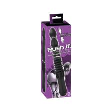 YOU2TOYS - Push it - akkus lökő anál vibrátor (fekete) anál