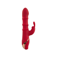 YOU2TOYS Rabbit - mozgó gyűrűs vibrátor (piros) vibrátorok