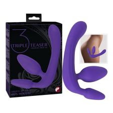 YOU2TOYS Tripla, tartópánt nélküli felcsatolható dildó (lila) egyéb erotikus kiegészítők férfiaknak