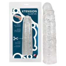 YOU2TOYS Xtension péniszköpeny - áttetsző péniszköpeny