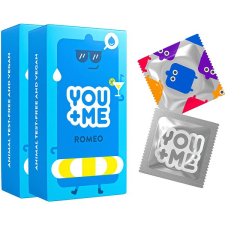 You+Me YOU ME Romeo síkosított óvszer, 2×12 db óvszer