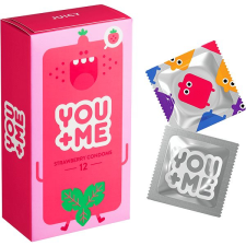 You+Me YOU ME Strawberry 12 ks óvszer