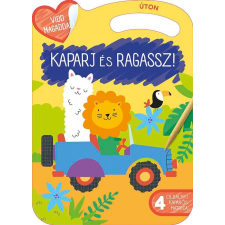 Yoyo Books Hungary Kaparj és ragassz! - Úton - Vidd magaddal! - 4 oldalnyi kaparós matrica gyermek- és ifjúsági könyv