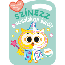 Yoyo Books Hungary Színezz a vonalakon belül - Bagoly - Kiemelt kontúrokkal gyermek- és ifjúsági könyv