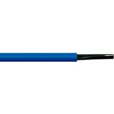  YSLY-Jz 18x1mm2 Vezérlőkábel egyedi áramkörökhöz, külsõ köpennyel 300/500V kék villanyszerelés