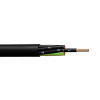  YSLY-Jz 4x1,5mm2 Vezérlőkábel 0,6/1kV fekete