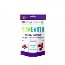 YumEarth Organikus C-Vitaminos Nyalóka - GráNáTalma Eper ÁFonya Meggy 85 G (14 Db) 85 g vitamin és táplálékkiegészítő
