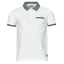 Yurban Rövid ujjú galléros pólók NEW-POLO-WHITE Fehér EU XXL férfi póló
