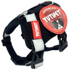 Yutipet párnázott biztonsági kutyahám (Fekete; XXS; Haskörméret: 31-36 cm, Nyakkörméret: 25-29 cm) kutyafelszerelés