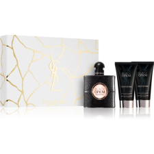 Yves Saint Laurent Black Opium ajándékszett hölgyeknek kozmetikai ajándékcsomag