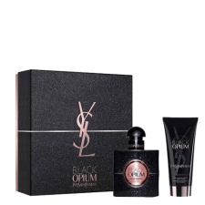 Yves Saint Laurent Black Opium, Edp 50ml + 50ml Testápoló kozmetikai ajándékcsomag