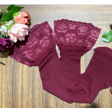 YVONNE combfix 20 DEN BORDEUX szin harisnya, combfix