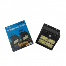  YX napelemes mozgásérzékelő falilámpa 112 LED YX601112 kültéri világítás