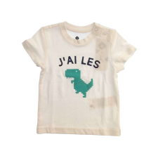 Z generation dinómintás fehér póló - 74 gyerek póló