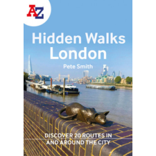  -Z London Hidden Walks – A-Z maps idegen nyelvű könyv