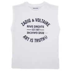 Zadig & Voltaire Trikók / Ujjatlan pólók X60535 Fehér 16 éves