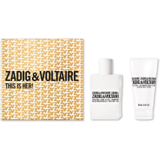 Zadig & Voltaire This is Her!, Set: edp 50ml + Testápoló 50ml kozmetikai ajándékcsomag