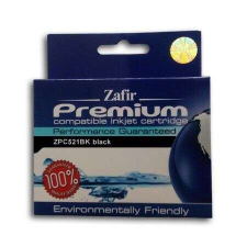 Zafir Canon CLI-521BK (CLI521B) Zafír Prémium 100% új fekete tintapatron (+ÚJ chip) nyomtatópatron & toner