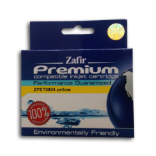 Zafír (Epson T0804) Tintapatron Sárga (ZPET0804) nyomtatópatron & toner