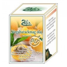 Zafir Sárgabarackmag olaj kapszula 60 db gyógyhatású készítmény