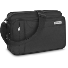 Zagatto Férfi táska, munkás, válltáska, tömör, fekete, Zagatto, ZG753 kézitáska és bőrönd