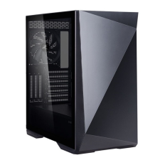 Zalman Ház Midi ATX Z9 ICEBERG MS BK Tápegység nélkül, Fekete Üvegfalú számítógép ház