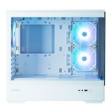 Zalman Mini  P30 táp nélküli ablakos ház fehér (P30 WHITE) (P30 WHITE) számítógép ház