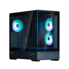 Zalman P30 BLACK V2 MicroATX Torony Számítógépház - Fekete (P30 BLACK V2) számítógép ház