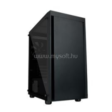 Zalman T3 PLUS fekete (táp nélküli) ablakos mATX ház (ZALMAN_T3_PLUS) számítógép ház