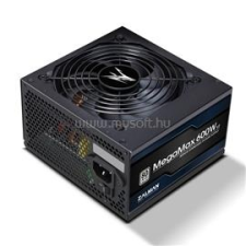 Zalman Tápegység 600W, 12cm, 80+, Aktív PFC (ZALMAN_ZM600-TXII(V2)) tápegység