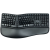 Zalman ZM-K690M Ergonómikus billentyűzet + egér USB-B fekete (ZM-K690B)