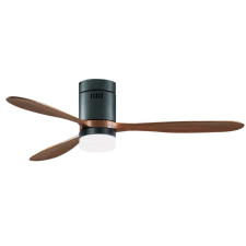ZAMBELIS fekete-cseresznye mennyezeti ventilátor (ZAM-19144) LED IP20 világítás