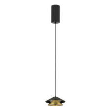 ZAMBELIS fekete-fehér LED függesztett lámpa (ZAM-25347) LED 1 izzós IP20 világítás