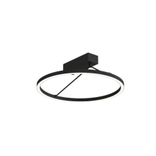 ZAMBELIS fekete-fehér LED mennyezeti lámpa (ZAM-2561) LED 1 izzós IP20 világítás
