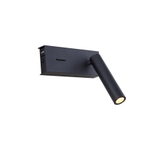 ZAMBELIS fekete LED falikar (ZAM-H75) LED 1 izzós IP20 világítás