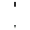 ZAMBELIS fekete LED függesztett lámpa (ZAM-25140) LED 1 izzós IP20