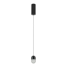 ZAMBELIS fekete LED függesztett lámpa (ZAM-25140) LED 1 izzós IP20 világítás