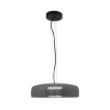 ZAMBELIS fekete-szürke LED függesztett lámpa (ZAM-23053) LED 1 izzós IP20
