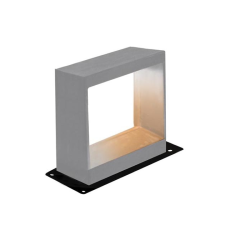 ZAMBELIS szürke kültéri LED állólámpa (ZAM-E190) LED 1 izzós IP54 kültéri világítás
