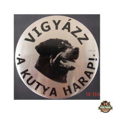 Zams Kutya Harap Tábla Kerek Fém (többféle) kutyafelszerelés