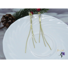  Zana antiallergén hosszú csüngős fülbevaló-14K fülbevaló