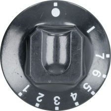 Zanussi FEKETE GOMB Ø 55 mm 1-2-3-4-5-6-7 beépíthető gépek kiegészítői