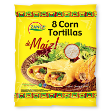 Zanuy kukorica tortilla 20 cm 315 g alapvető élelmiszer